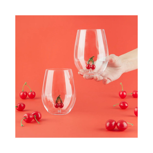 Сет од 2 чаши, Botanical - Cherry, 500 ml 