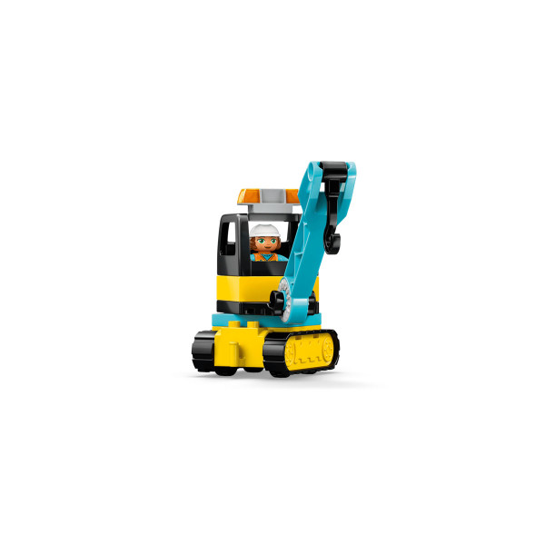 LEGO коцки, Duplo, 3 in 1 Construction Site and Vehicles 