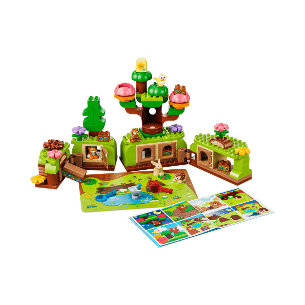 LEGO коцки, Duplo, Discovery Forest with Wild Animals 