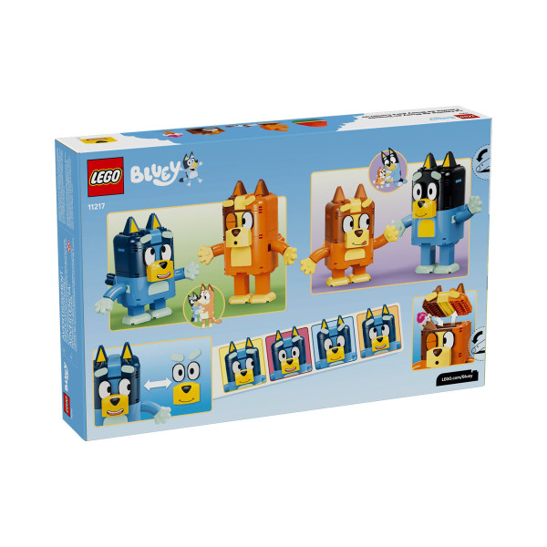 LEGO коцки, Bluey, Brick-Built Bluey Family 