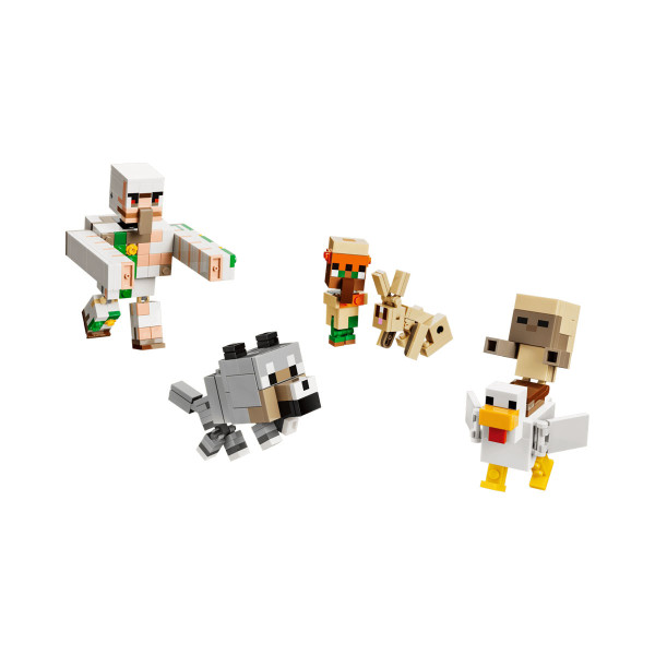 LEGO коцки, Minecraft, Chicken Jockey Desert Attack 