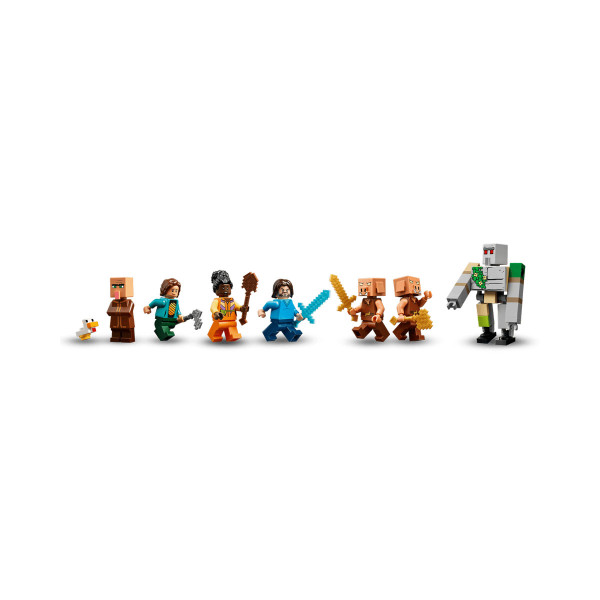 LEGO коцки, Minecraft, The Ghast Balloon Village Attack 