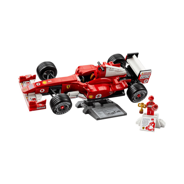 LEGO коцки, LEGO Icons, Ferrari F2004 & Michael Schumacher 