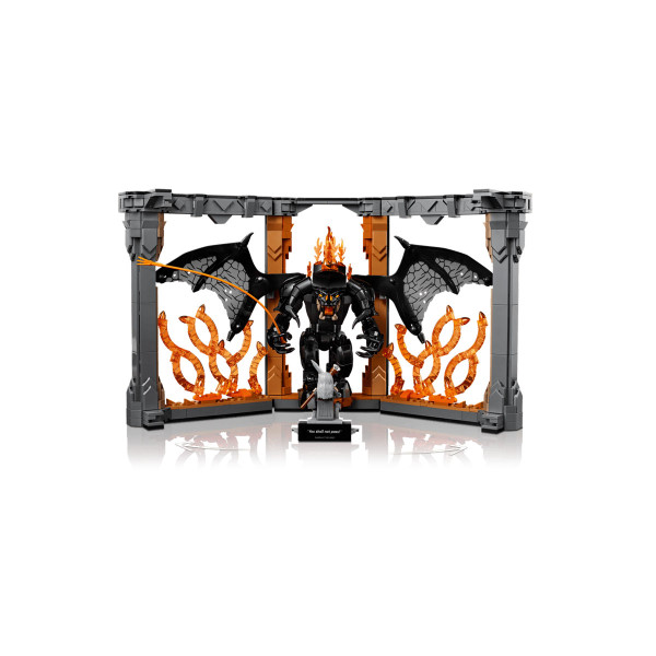 LEGO коцки, LEGO Icons, The Lord of the Rings: Balrog Book Nook 