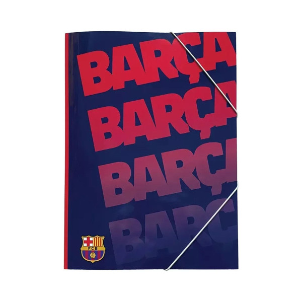 Папка со ластик, FC Barcelona, A4 