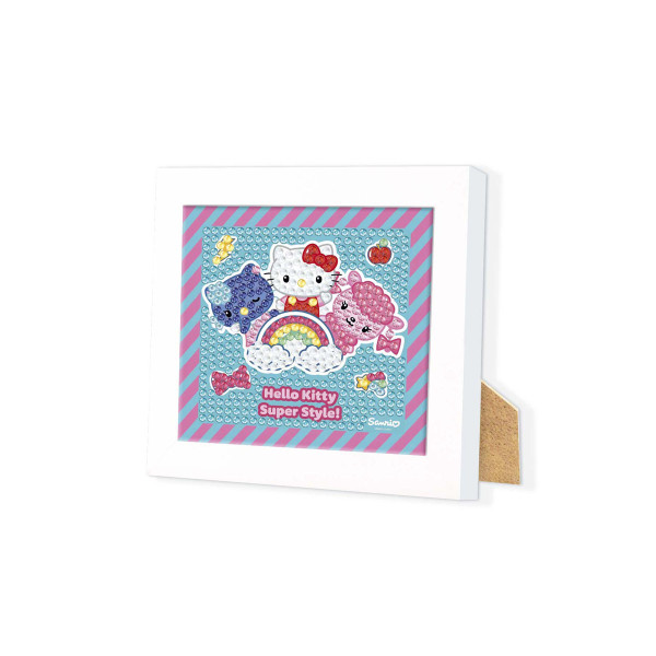 Сет за изработка на слики, Diamondz  Crystal Painting- Hello Kitty 
