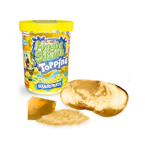 Слајм во чашка, Magic Slime Topping - SpongeBob Squarepants, 6 бои 