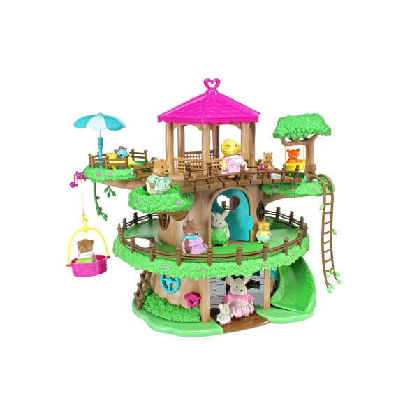 Сет за игра, Lil Woodzeez - Family Treehouse 