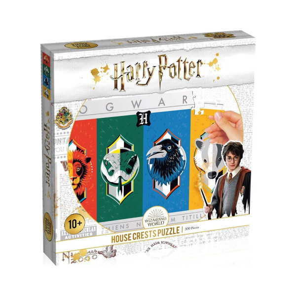 Сложувалка 'Harry Potter - House Crests', 500 парчиња 