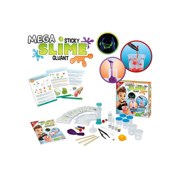 Едукативен сет за изработка 'Mega Sticky Slime' 