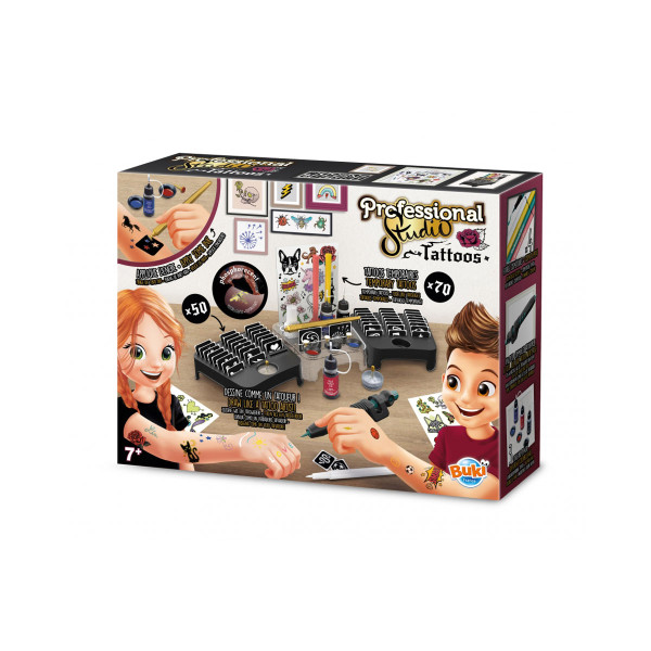 Сет за изработка на детски тетоважи 'Professional Studio - Tattoos' 
