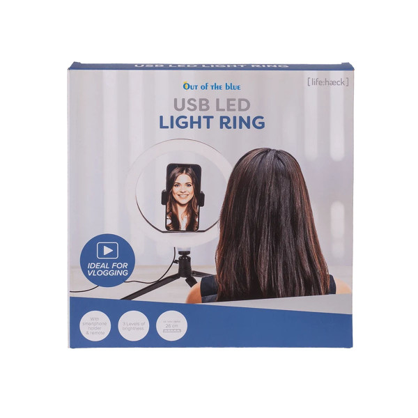 USB LED прстен за снимање 