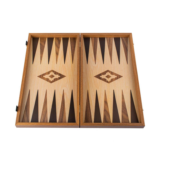 Сет за табла, Oak Walnut Replica Wood, голема