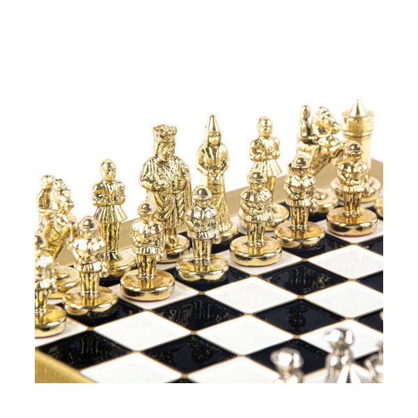 Сет за шах, Byzantine Empire Chess Set, мал, црн 