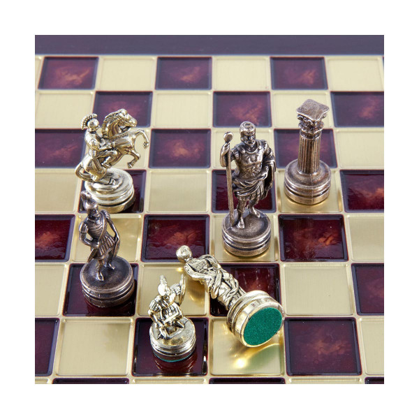 Сет за шах, Greek Roman Period Chess Set, среден, син 