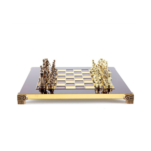 Сет за шах, Greek Roman Period Chess Set, среден, син 