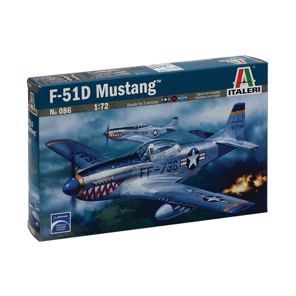Макета, Aircraft, P-51D Mustang, 1:72 