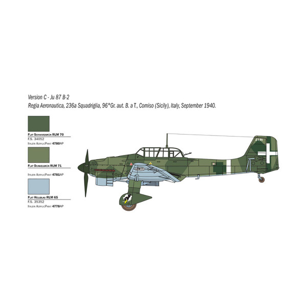 Макета, Aircraft, Ju 87 B-2/R-2