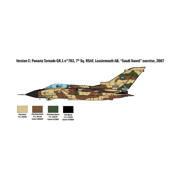 Макета, Aircraft, Tornado GR.1/IDS - Gulf War, 1:48