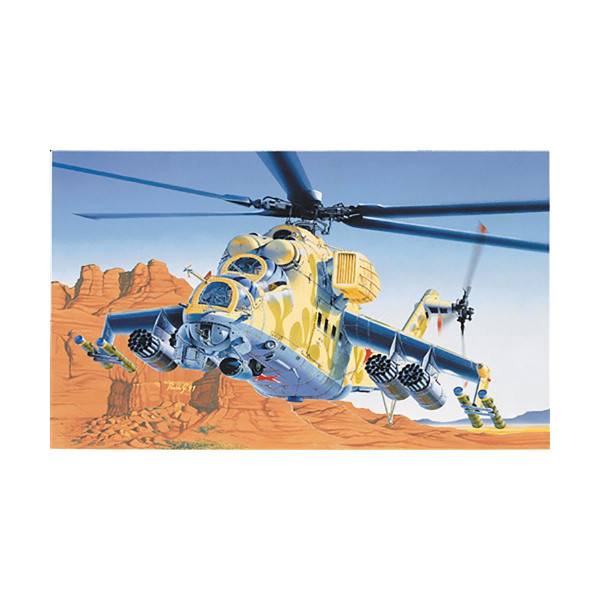 Макета, Helicopters, MIL-24 Hind D/E, 1:72 