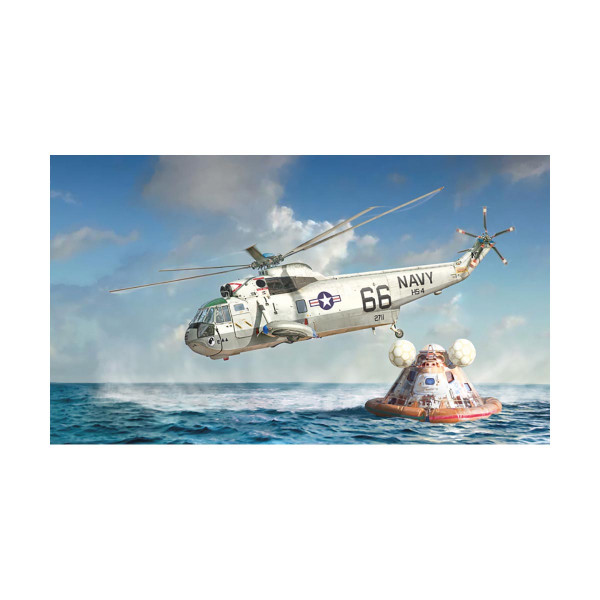 Макета, Helicopters, SH-3D Sea King Apollo Recovery, Moon Landing 50th Anniversary, 1:72