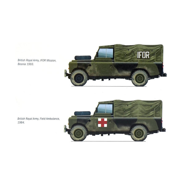 Макета, Military Vehicles, Land Rover 109’ LWB, 1:35