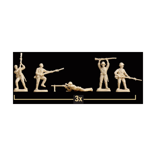 Макета - фигури, Miniatures, Japanese Infantry, 1:72
