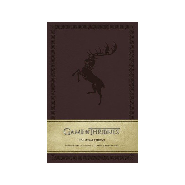 Game of Thrones: House Baratheon Hardcover Ruled Journal 