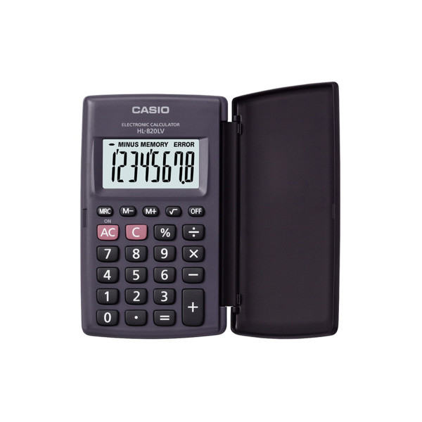 Џебен калкулатор, Casio, HL-820LV-BK-S-GH