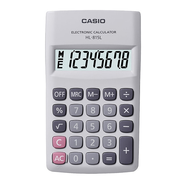 Џебен калкулатор, Casio, CASIO HL-815L-WE-S-GP 
