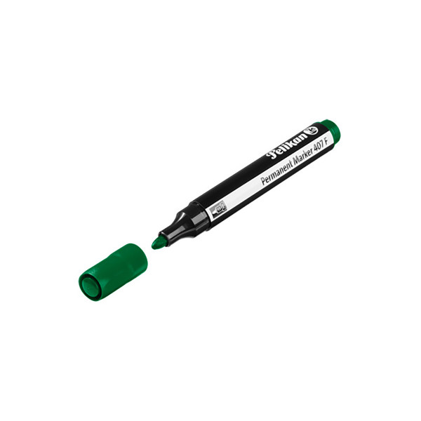 Перманентен маркер, Pelikan, 407F, зелен 