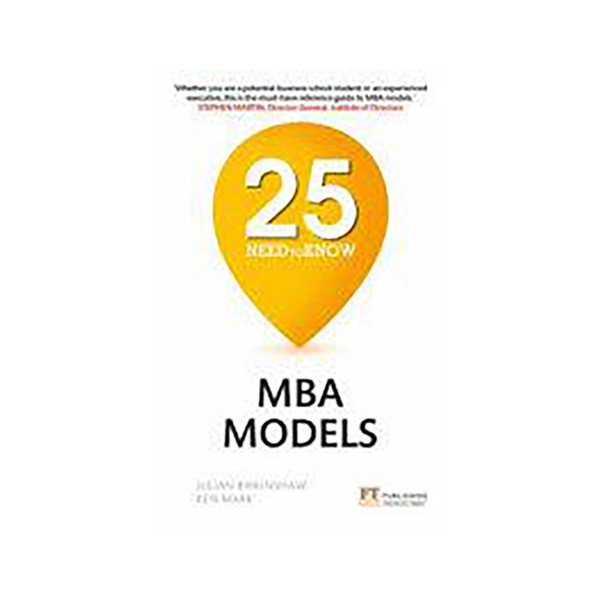 25 Need-to-know MBA Models 