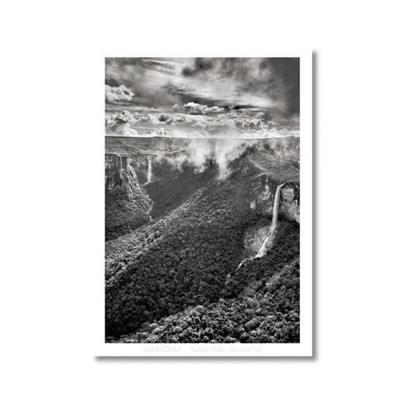 Sebastiao Salgado. Amazonia. Poster 'Waterfalls' 