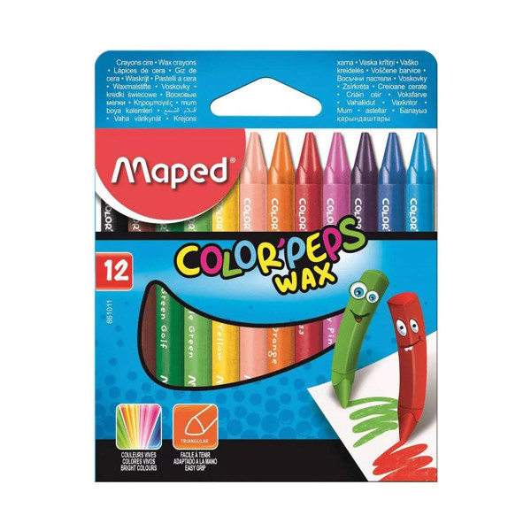 Восочни боици, Maped, Color'Peps, 1/12 