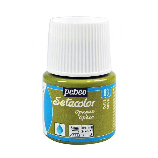 Боја за текстил, Pebeo, Setacolor Opaque, 45мл, olive 