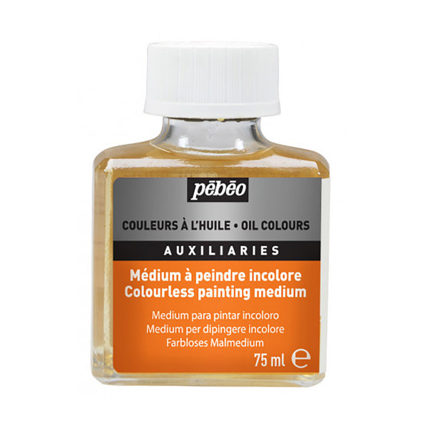 Безбоен медиум за маслени бои, Pebeo, Colourless Painting Медиум, 75 мл 