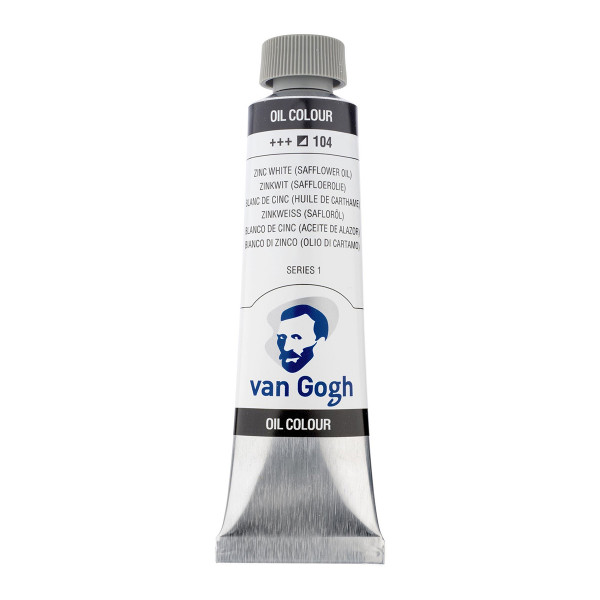 Маслена боја, Van Gogh Oil Colour, 40 мл, zinc white 104 
