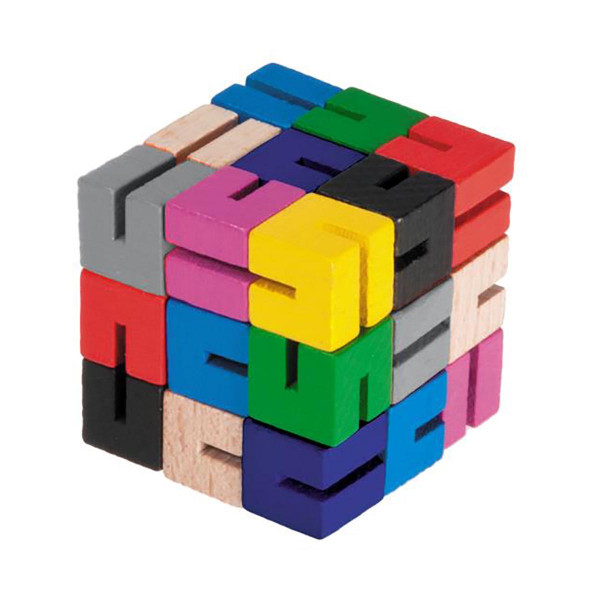 Дрвена загатка, IQ-Test, Colour Sudoku Cube