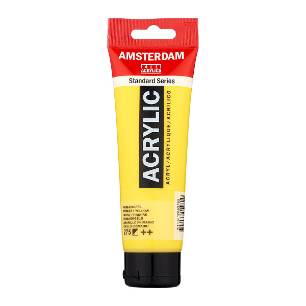 Акрилна боја, Amsterdam All Acrylics, Standard Series, 120 мл, primary yellow 
