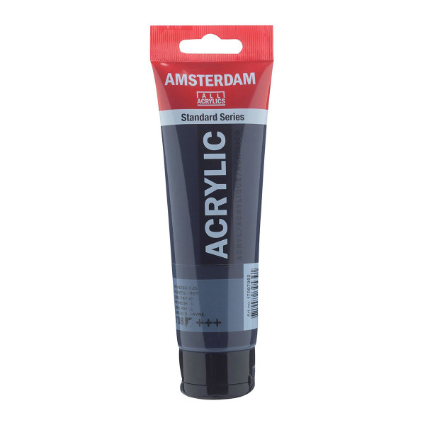 Акрилна боја, Amsterdam All Acrylics, Standard Series, 120 мл, payne's grey 
