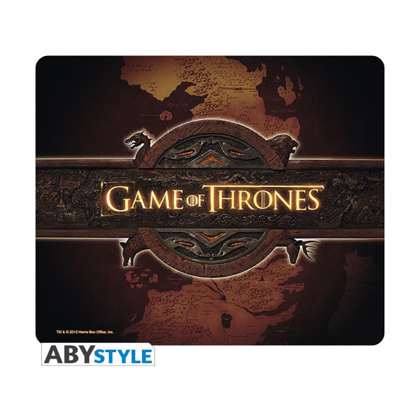 Подлога за глувче, Game Of Thrones, Logo and map 