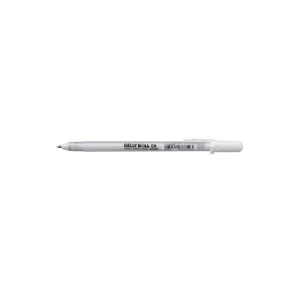 Гел-ролер, Sakura, Gelly Roll Basic, 08, бел