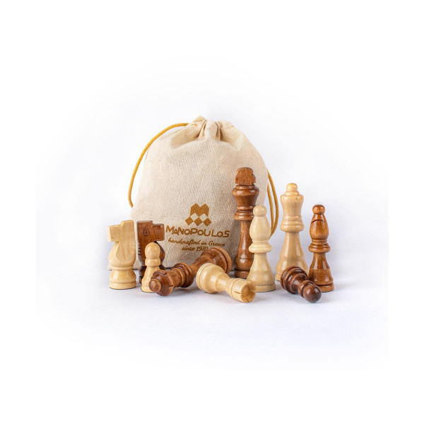 Сет за табла и шах, Mahogany Chess & Backgammon Board, голем 