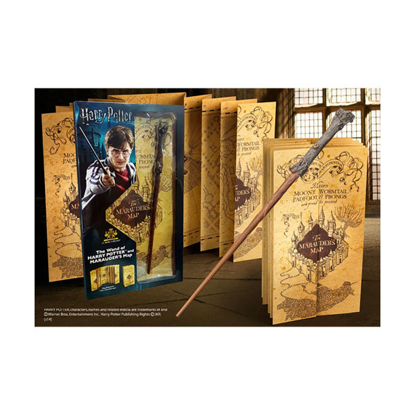 Стапче и мапа - колекционерски, Harry Potter - Harry Potter's wand and The Marauder's Map 
