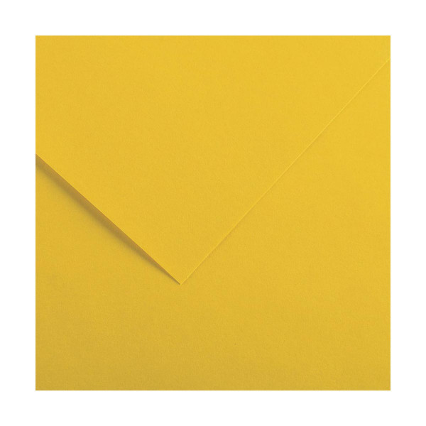 Хартија во боја, Canson, Colorline, 50 x 70 цм, 220 г/м², Buttercup 5 