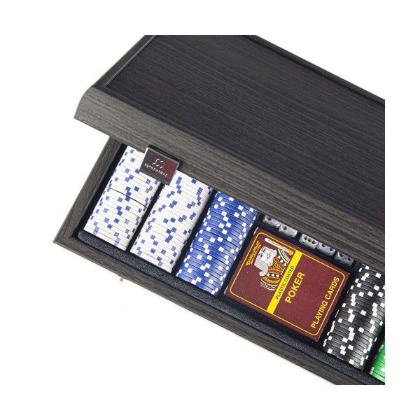 Сет за покер, Luxury Black Wooden Replica 