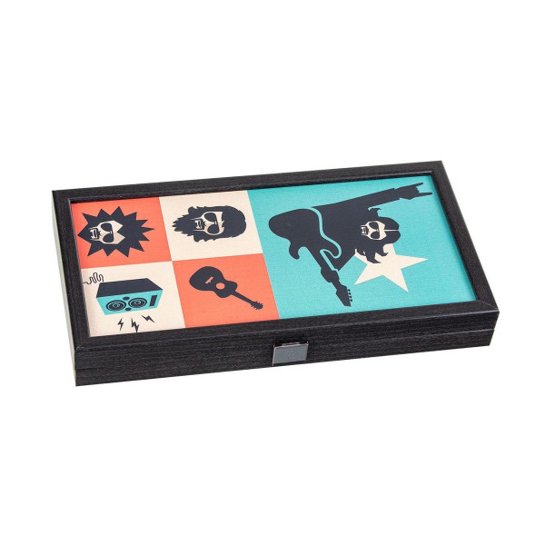 Сет за табла, Rock 'n' Roll - Travel Size Backgammon