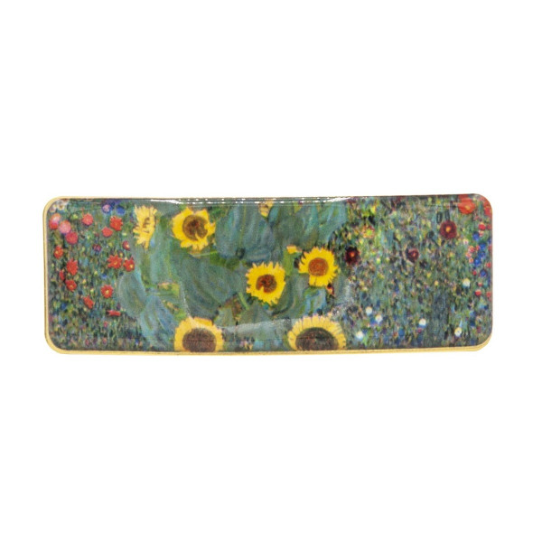 Шнола, Gustav Klimt, Farmgarden With Sunflowers 