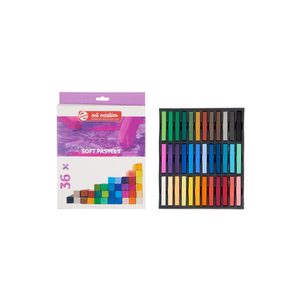 Сет меки пастели, Talens Art Creation Soft Pastel set, 36 бои
