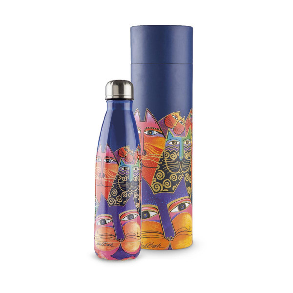 Термос, Laurel Burch - Jungle Songs, син, 500мл 